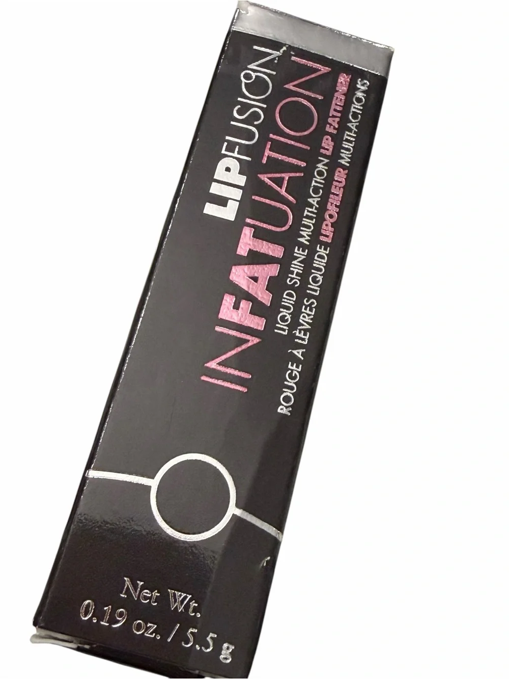 NEW Lipfusion INFATUATION Lip Plump 0.19 OZ‎ Shade ANGELIC Shimmer Pink